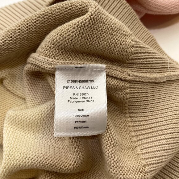 VERONICA BEARD Pink, Ivory and Tan Ombre 'Nikasha' Pullover Sweater - Picture 6 of 7